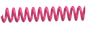 Fuschia PLASTIKOIL coil binding - 4:1 Pitch - 36" lengths