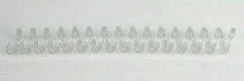 Glow In The Dark PLASTIKOIL coil binding - 4:1 Pitch - 12"