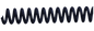 Navy PLASTIKOIL coil binding - 4:1 Pitch - 36" lengths