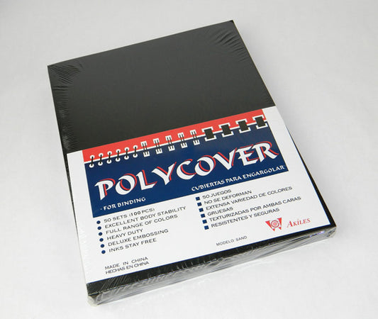 Report Covers - 100 Pack - Poly Covers - Sand Texture