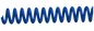 Reflex Blue PLASTIKOIL coil binding - 4:1 Pitch - 36" lengths