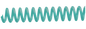 Turquoise PLASTIKOIL coil binding - 4:1 Pitch - 36" lengths